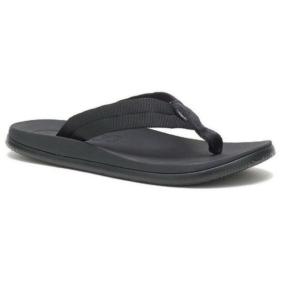 Chaco Women's Chillos Flip Flop Sandals in Black 7 - Picture 1 of 12